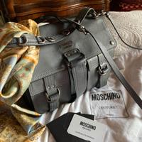 Moschino - saldo -couture ,borsa vera pelle !