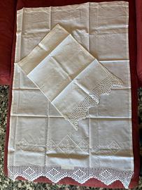 Set 2 tende in cotone - 1 cm 105x68 - 1 cm 52x36.