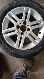 2 Cerchi in lega  R15 Fiat Panda