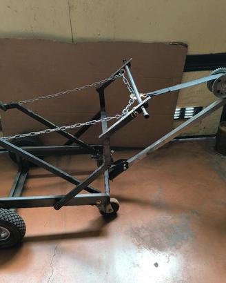 carrello porta kart