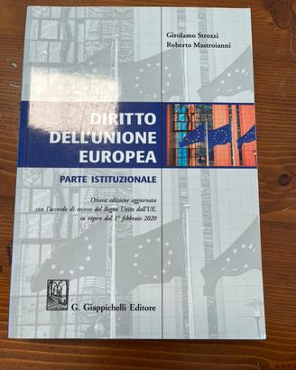 Libro “diritto dell unione europea”