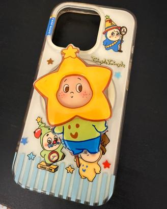 Cover per iPhone con supporto pop-mart di stellina