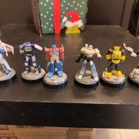 Gashapon Transformers 6 Mini Figures 1a Serie