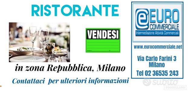 396/24 RISTORANTE di 200 mq in zona Repubblica