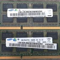 2 RAM DDR3 da 2GB (4GB totali)