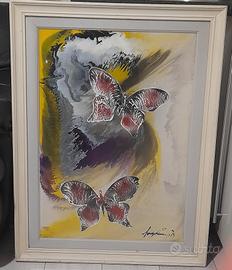 Quadro a olio di Gino Falzon Sage Vernis 