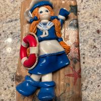 Quadretto con bambina