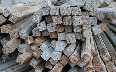 Paletti di cemento per tendone vibrocompresso