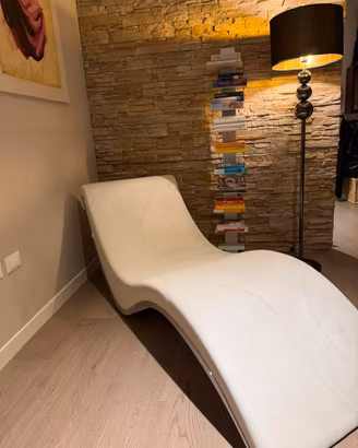 Chaise Longue di Design in Ecopelle