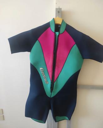Muta corta in neoprene da 5 mm