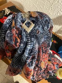 Sciarpina con gioiello