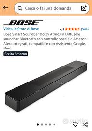 soundbar bose smart 