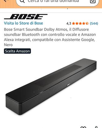 soundbar bose smart 