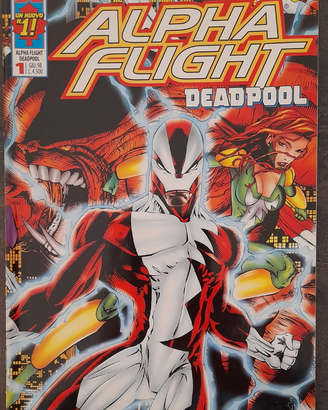 Deadpool Alpha Flight 1998 Marvel Italia