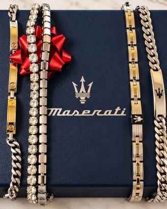 blocco d bracciali maserati , orologio e collane