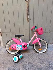 Bicicletta bambina Decathlon 14 pollici