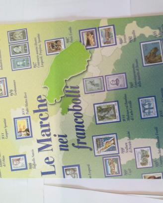 Folder Le Marche nei Francobolli 2003