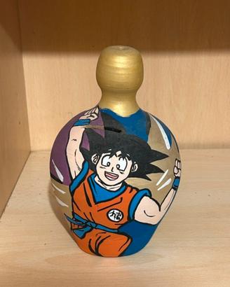 Dragon Ball Salvadanaio in terracotta fatto a mano