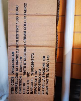 Ombrellone da giardino