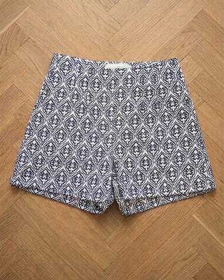 Shorts a vita alta firmati Piombo taglia S