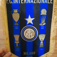 Gagliardetto Inter vintage autografato