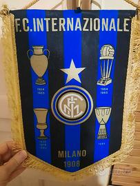 Gagliardetto Inter vintage autografato