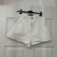 Pantaloncino bianco Zara