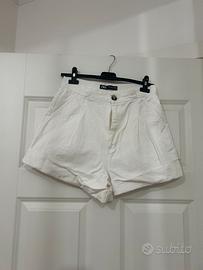 Pantaloncino bianco Zara