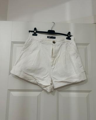 Pantaloncino bianco Zara