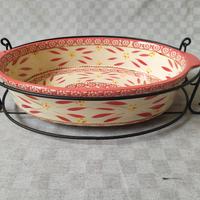 Pirofila in ceramica Temp-tations rossa