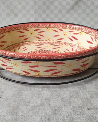 Pirofila in ceramica Temp-tations rossa
