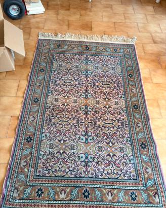 Tappeto Orientale Turco Vintage KAYSERI in Lana