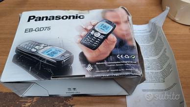 2389-Scatola Only Box Cellulare Panasonic EB-GD75