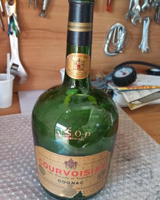 bottiglia vintage Courvoisier 