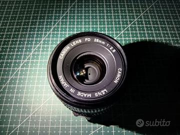 Obiettivo Canon FD 28mm F2.8