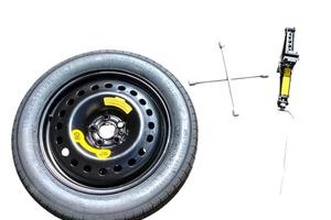 Ruotino di Scorta con Kit Smontaggio Land Rover Fr