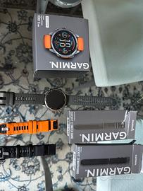 Garmin Fenix 8 Titanium Sapphire 47mm + cinturini