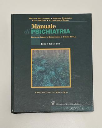 Manuale di psichiatria - Terza Edizione