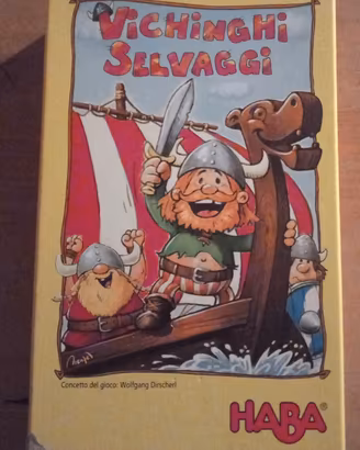 HABA 7211 Vichinghi Selvaggi - gioco tavolo bimby