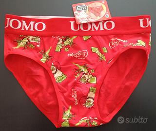 slip uomo natalizio