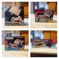 nes snes c64 playstation classic mini