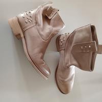 Stivaletti in pelle Vera Gomma tg. 39