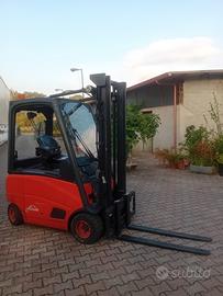 Muletto linde E20 elettrico