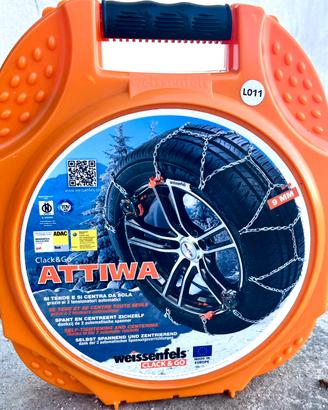 Catena da neve Attiwa Clack & Go misura 11