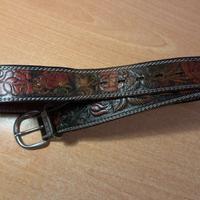 Cintura vintage El Charro originale in pelle