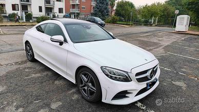C200 coupe AMG LineBianco Polare Mild Hybrid (ibr