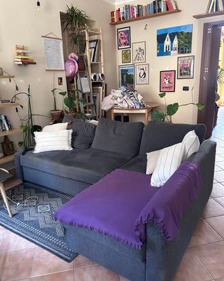 Divano-letto IKEA angolare 3 posti con contenitore