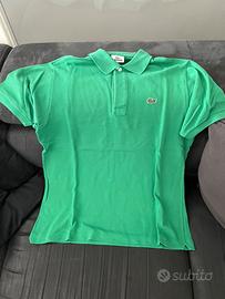 Polo Lacoste Uomo verde tg 4