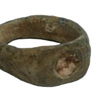 ANTICO ANELLO IN BRONZO PERIODO MEDIEVALE