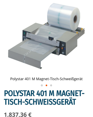 Sigillatore da tavolo come foto